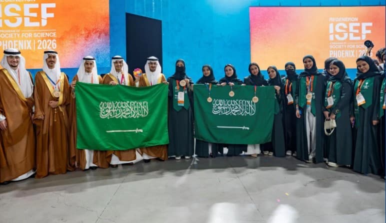 المملكة تتوج بالمركز الأول عالميًا في “آيسف 2026” وتحصد 24 جائزة دولية