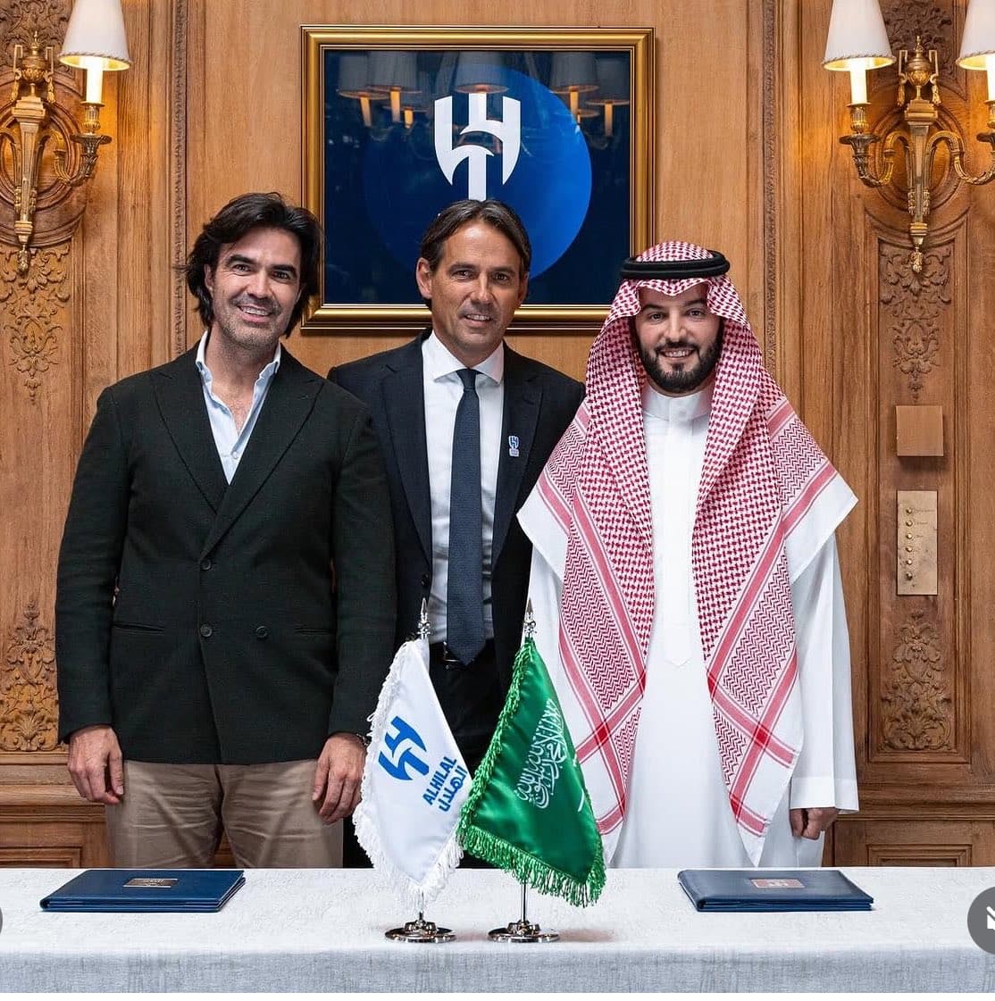 ‫وكيل إنزاغي ينفي تصريحاته الأخيرة بشأن عمل المدرب مع الهلال ‬